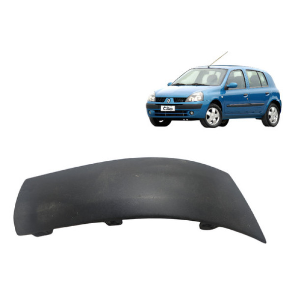 Moldura Lateral Parachoque Inferior Dir Clio 03/2006 Cx191