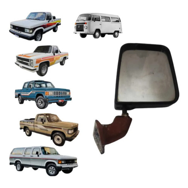 Retrovisor Dir Vw Kombi D20 A10 C10 A20 1985 92 Cx354
