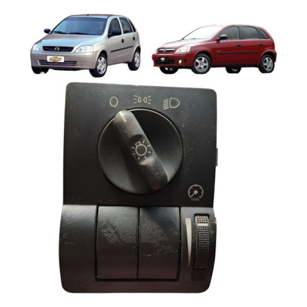 Botão Comando Farol Gm Corsa Montana 2003 2011