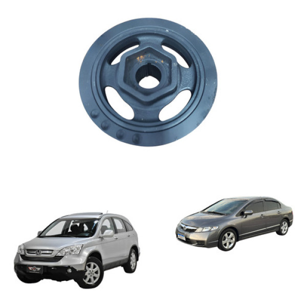 Polia Virabrequim Honda Crv 09/12 Civic 07/11 Cx193