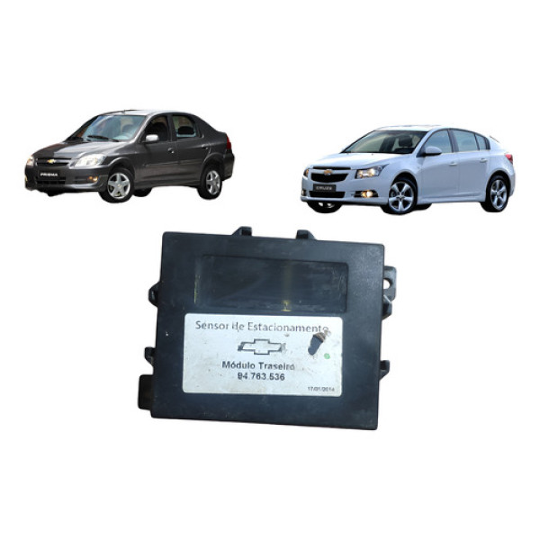 Módulo Sensor Estacionamento Gm Ônix 13/21 Cx17 Preto Preto