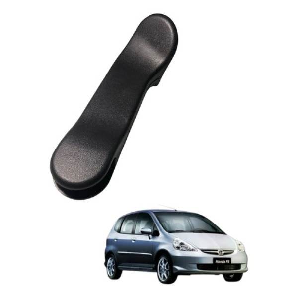 Acabamento Alavanca Banco Esquerdo Honda Fit 2004/2008 Cx150 Preto