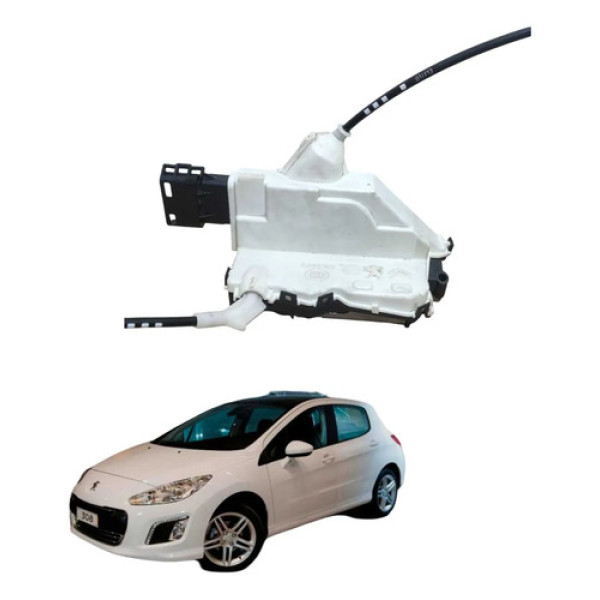 Fechadura Porta Traseira Esquerda Peugeot 308 2012 A 2019