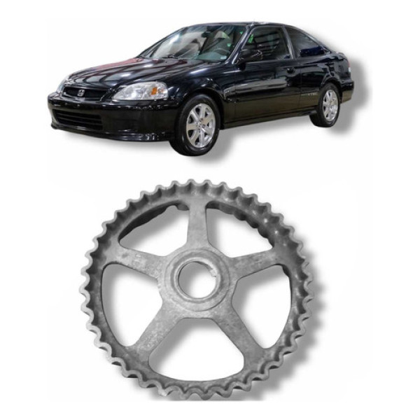 Polia Honda Civic 1996 A 2000 1.6 Prata