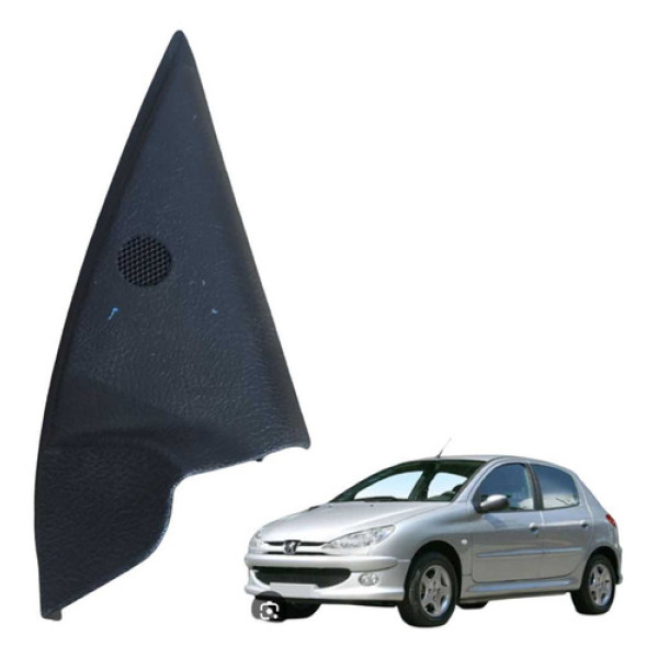 Moldura Direita Retrovisor Peugeot 206 2007 A 2008