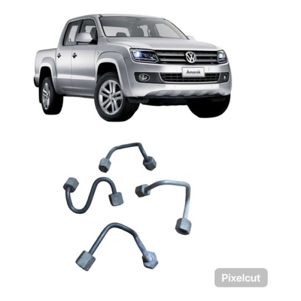 Jogo Cano Bico Injetor Amarok 2.0 16v 2010 A 2020 (usado)