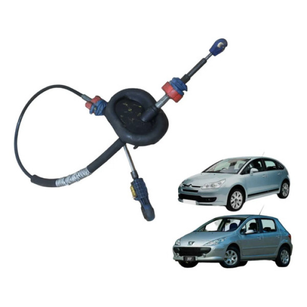 Cabo Seletor Marcha Citroen C4 Peugeot 307 2007 2013 Cx255