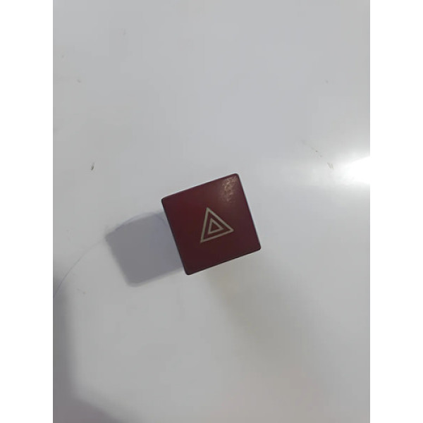 Botão  Interruptor.  Pisca Alerta Peugeot  207 Cx243 Vermelho