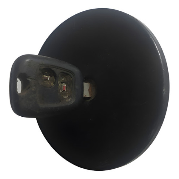 Tampa Portinhola Tanque Combustível  206/207 Peugeot Cx47 Preto