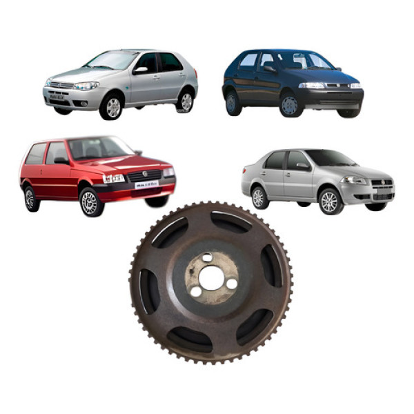 Polia Virabrequim Palio Siena Uno Fire 1.0 8v 04/06 Cx255