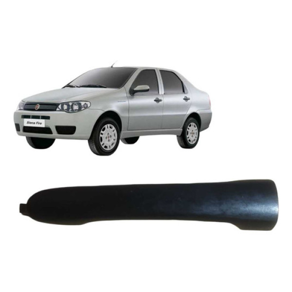 Maçaneta Externa Dianteira Esquerda Grand Siena 04/17 Cx26 Preto Dianteira