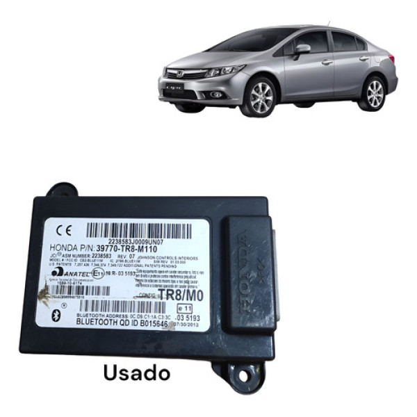Módulo Interface Bluetooth Civic 2.0 2012 A 2016