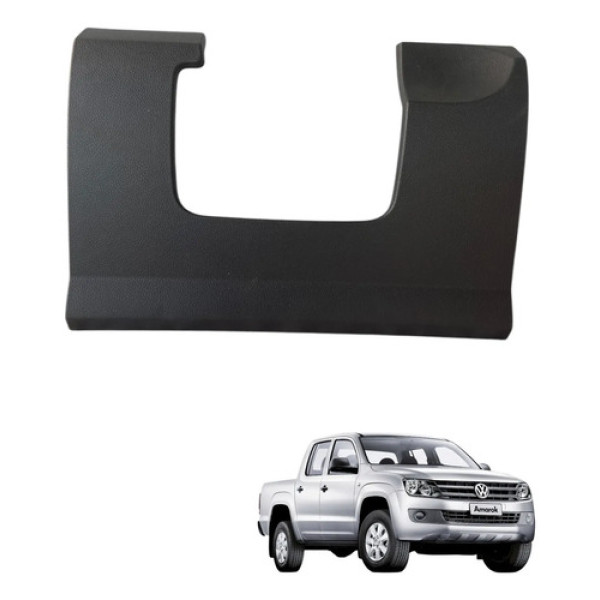 Moldura Painel Volante Amarok 2012/2016 Cx540 Preto Liso