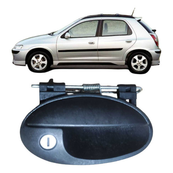 Maçaneta Externa Dianteira Direita  Gm Celta 2001 A 2005 000 Dianteira