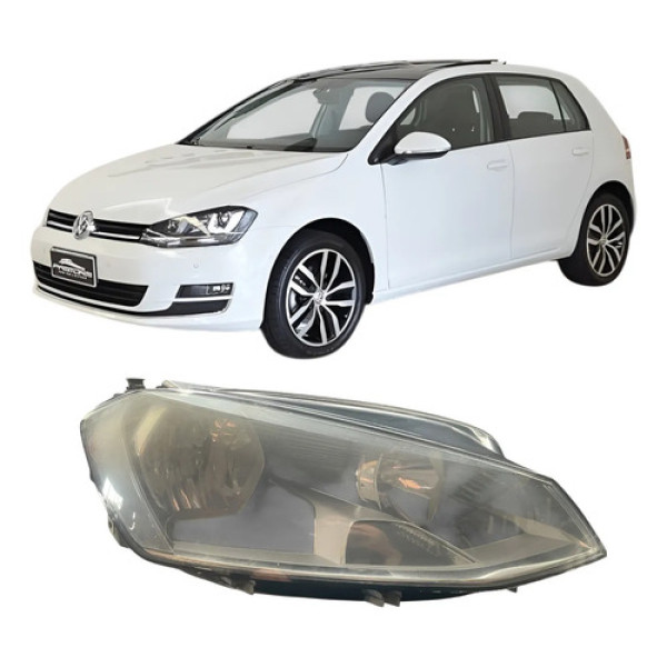Farol Direito Vw Golf Tsi 2014 A 2017 Original (usado) P8 Direito/passageiro