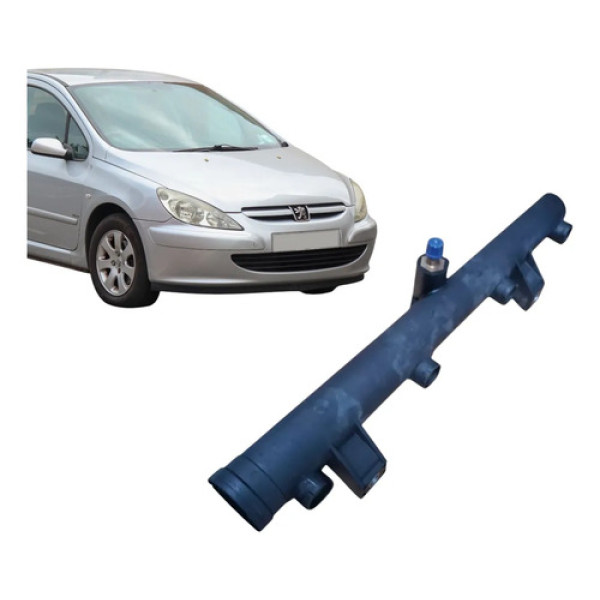 Flauta De Bico Injetor Peugeot 307 C4 2.0 9628084680 Cx317