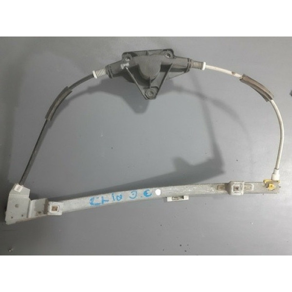 Maquina Vidro Manual Esquerdo Clio 2 Portas Após 1999