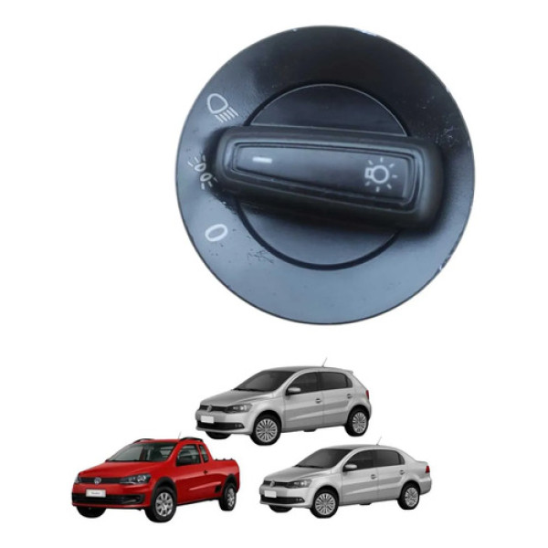 Botao Farol Chave Luz Vw Gol Saveiro Voyage 2017 2022