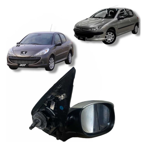 Retrovisor Direito Peugeot  206 207 1999 A 2014