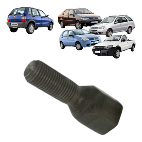 Parafuso De Roda De Ferro Fiat Uno Palio Siena Cx379
