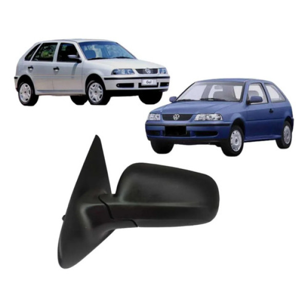 Retrovisor Manual Esquerdo Vw Gol G2 G3 2002 Cx303