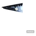 Moldura Interna Retrovisor Ld Chevrolet Captiva 2009 A 2011
