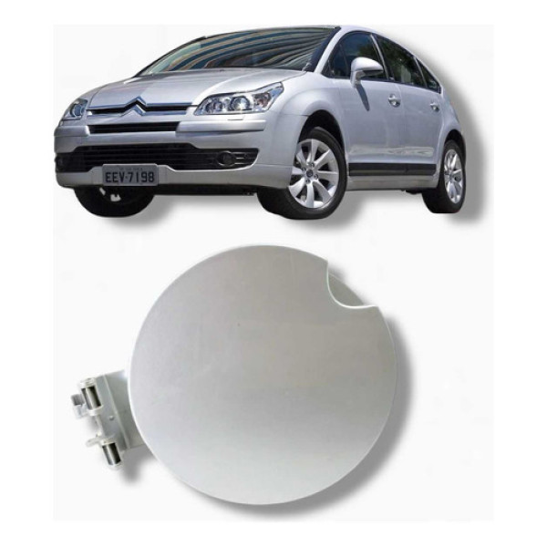 Portinhola Tanque De Combustível Citroen C4 Hatch Prata 2012