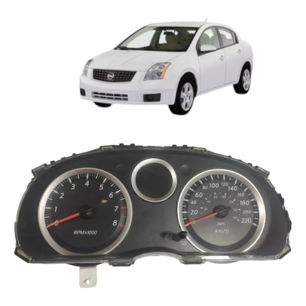 Painel Instrumentos Nissan Sentra 2007/2013 Cx493 Preto