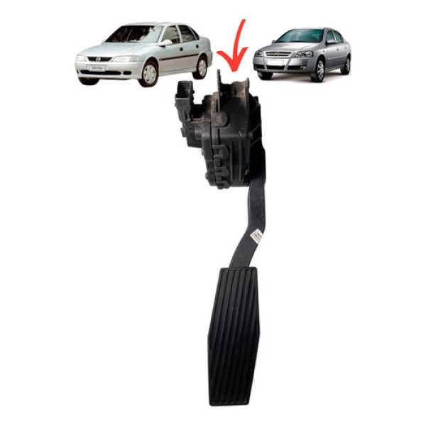 Pedal Acelerador Gm Astra Vectra 2003/2011 Cx210