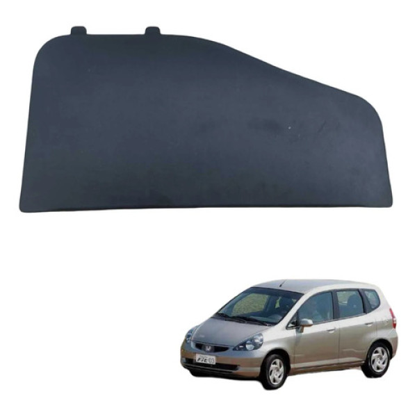 Acabamento Porta Objetos Porta Malas Honda Fit 2004 2008 Preto