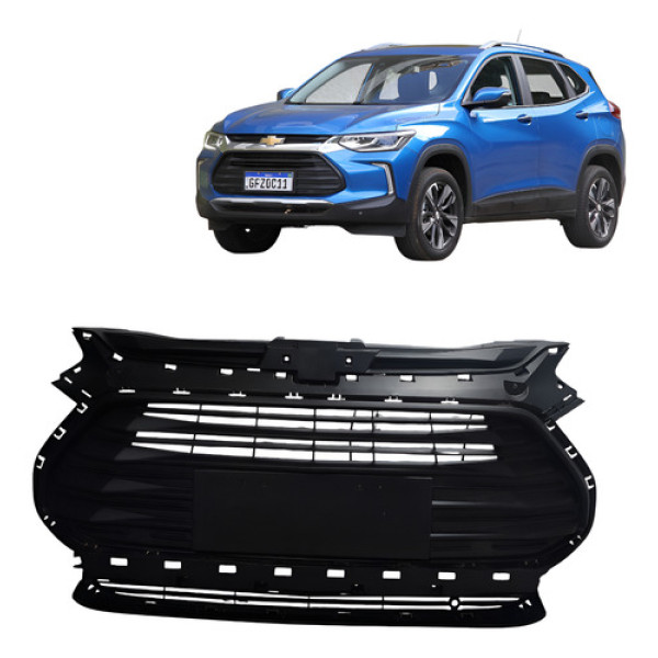 Grade Dianteira Gm Tracker Premier Fosca 2021/2022 P29 Preto Fosca