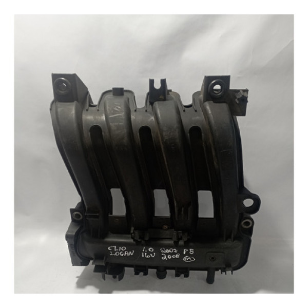 Coletor Admissão Renault Clio Logan 1.0 16v 2007/2008 P5