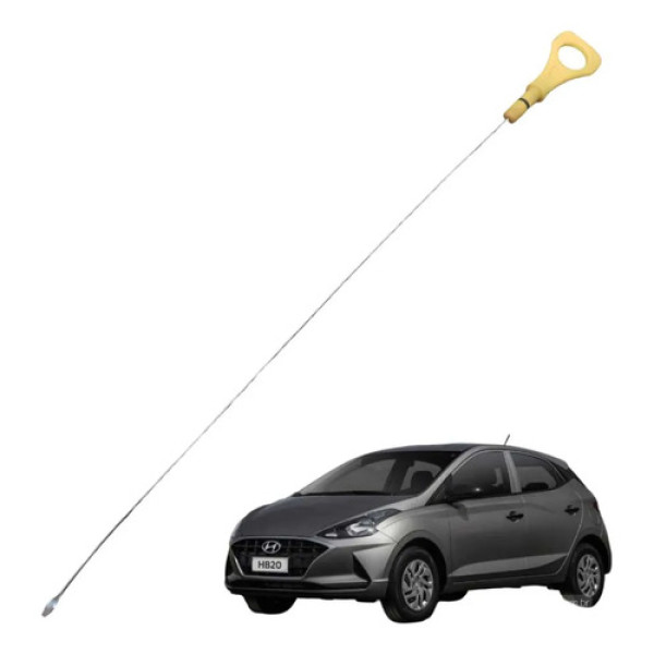 Vareta Nivel Oleo Hyundai Hb20 1.0 52cm 2020 2022 Cx507