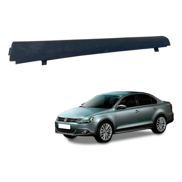 Acabamento Painel Esq Vw Jetta 2008/2011 Cx529 Preto