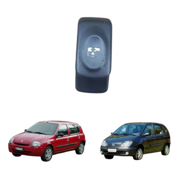 Botao Comando Vidro Traseiro Renault Scenic Clio 2002 2012