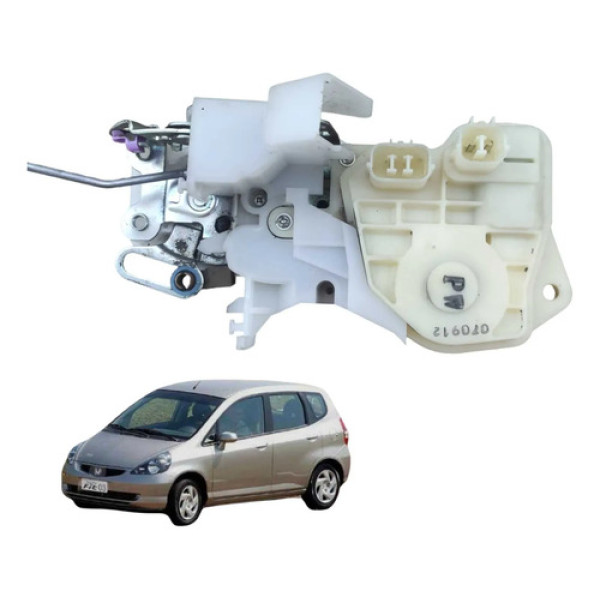 Fechadura Eletrica Porta Diant Direita Honda Fit 2004 2008