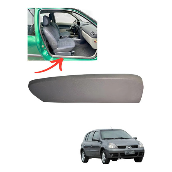 Moldura Banco Passageiro  Lado Direito Clio 2000/2005 Cx139