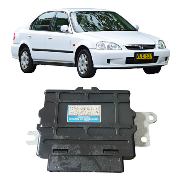 Modulo Abs Honda Civic 1997 A 2000 Preto Preto