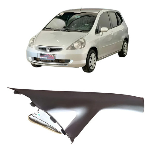 Moldura Parabrisa Honda Fit 2003/08 Lado Direito P29 Cinza