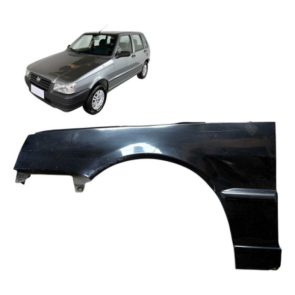 Paralama Esquerdo Fiat Uno Fiorino 2004 A 2010