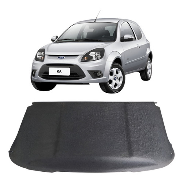 Tampão Bagagito Ford Ka 2008 A 2013 P2 Preto
