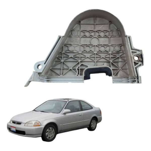 Capa Correia Dentada Superior Honda Civic 1996-2000 Cinza