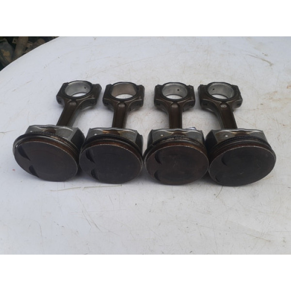 Jogo Kit Pistão C/ Biela C4 Peugeot 307 308 408 2.0 16v Leia