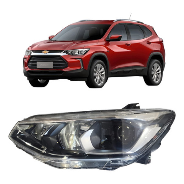 Farol Lado Esquerdo Tracker 2022 P20 Original Esquerdo/motorista
