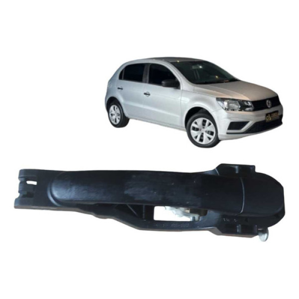 Maçaneta Externa Dianteira Esquerda Vw Gol G7 1.0 2022  Dianteira