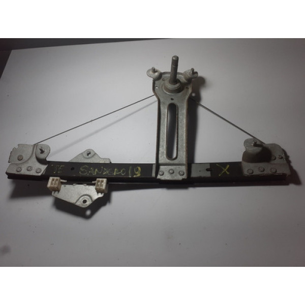 Máquina Vidro Manual Traseira Esquerda Renault Sandero Orig