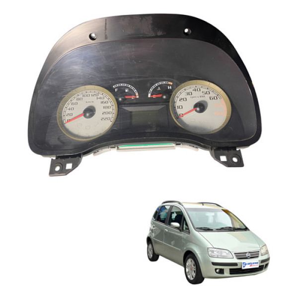 Painel Instrumentos Fiat Idea 2006/2010 Cx489 Preto