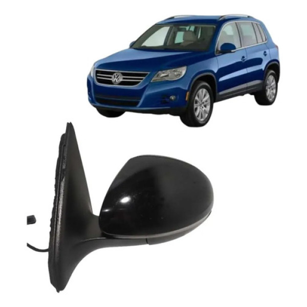 Retrovisor Esquerdo Elétrico Vw Tiguan 2009 A 2013 Cx262