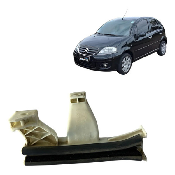 Guia Vidro T.e Citröen C3 2008/2012 Cx516 Preto