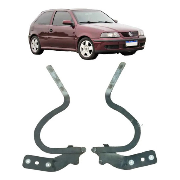Par Dobradiça Capo Volkswagen Gol G2 1995 1996 1997 1998